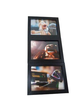 Framed Ben Winshell Signed Muppet Photo Set Rowlf Count Uncle Traveling Matt